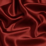 Merlot Red 100% Pure Mulberry Silk Fabric 19mm Cut-to-Size Silk Fabric
