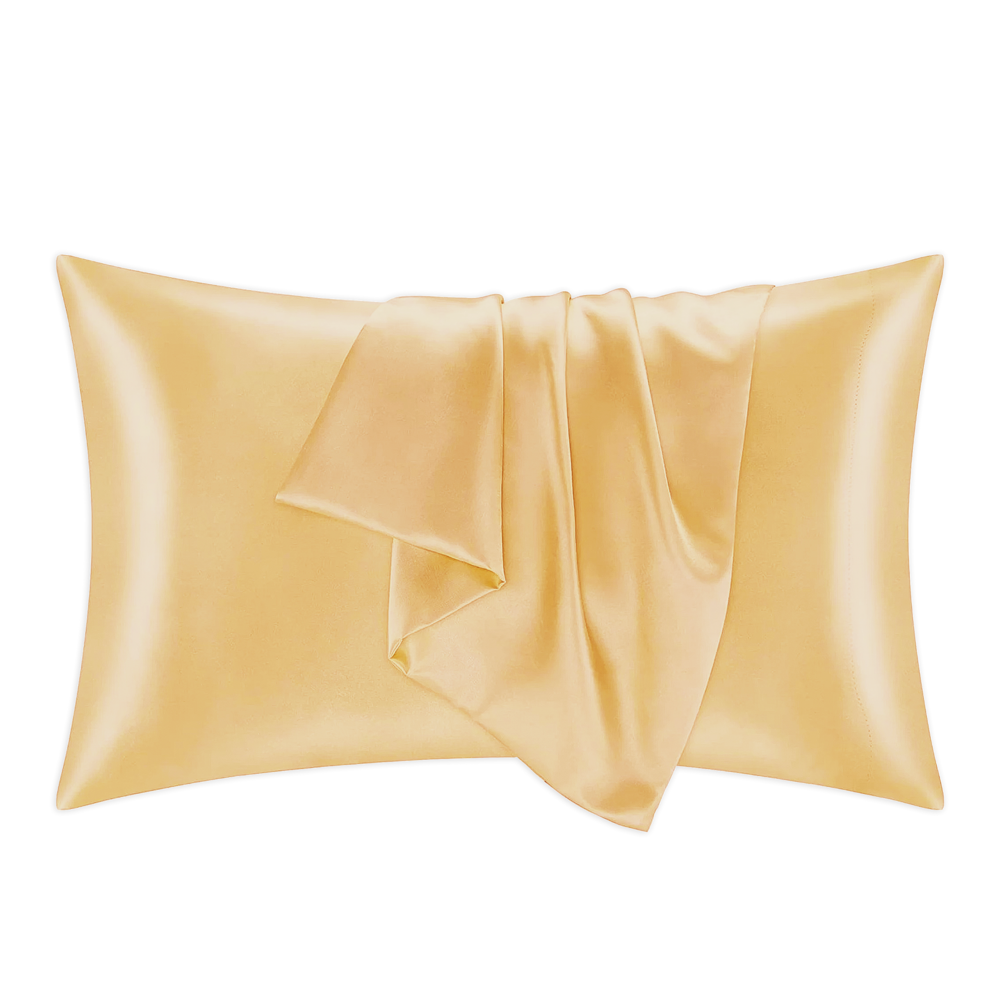 Gold Mulberry Silk Pillowcase - 100% Pure, Luxurious Sleep Comfort