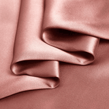 Adobe Rose 100% Pure Mulberry Silk Fabric 19mm Cut - to - Size Silk Fabric - NOCHKA