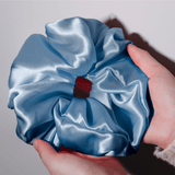 Air Force Jumbo Scrunchie – 100% Pure Mulberry Silk, Perfect for All Hair Types - NOCHKA