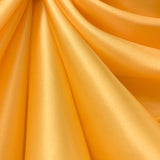 Amber Yellow 100% Pure Mulberry Silk Fabric 19mm 44" Width Pre - Cut Silk Fabric - NOCHKA