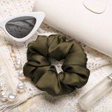 Avocado Regular Scrunchie – 100% Pure Mulberry Silk, Perfect for All Hair Types - NOCHKA