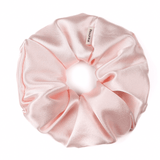 Baby Pink Regular Scrunchie – 100% Pure Mulberry Silk, Perfect for All Hair Types - NOCHKA