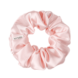 Baby Pink Skinny Scrunchie – 100% Pure Mulberry Silk, Perfect for All Hair Types - NOCHKA