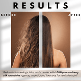Beige Ultra Skinny Scrunchie – 100% Pure Mulberry Silk, Perfect for All Hair Types - NOCHKA