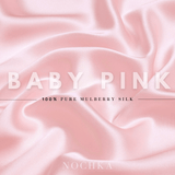 Blush 100% Pure Mulberry Silk Pillowcase - Envelope - NOCHKA
