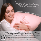 Blush 100% Pure Mulberry Silk Pillowcase - Envelope - NOCHKA