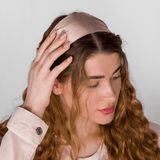 Blush Pure Silk Headband - NOCHKA