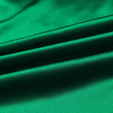 Bottle Green 100% Pure Mulberry Silk Fabric 19mm 44" Width Pre - Cut Silk Fabric - NOCHKA