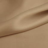 Caramel 100% Pure Mulberry Silk Fabric 19mm 44" Width Pre - Cut Silk Fabric - NOCHKA