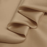 Caramel 100% Pure Mulberry Silk Fabric 19mm 44" Width Pre - Cut Silk Fabric - NOCHKA
