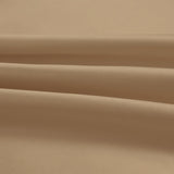 Caramel 100% Pure Mulberry Silk Fabric 19mm 44" Width Pre - Cut Silk Fabric - NOCHKA