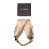 Caramel Pure Silk Headband - NOCHKA