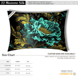 Chrysanthemum 100% Pure Mulberry Silk Pillowcase - Zipper - NOCHKA