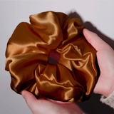 Copper Jumbo Scrunchie – 100% Pure Mulberry Silk, Perfect for All Hair Types - NOCHKA