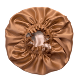 Copper & Light Peach Reversible Bonnet - NOCHKA