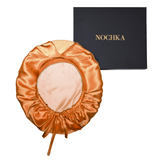 Copper Pure Mulberry Silk Medical Bonnet – Reversible & Durable - NOCHKA