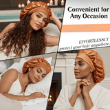 Copper Pure Mulberry Silk Medical Bonnet – Reversible & Durable - NOCHKA