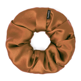 Copper Regular Scrunchie – 100% Pure Mulberry Silk, Perfect for All Hair Types - NOCHKA