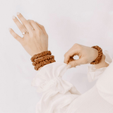 Copper Ultra Skinny Scrunchie – 100% Pure Mulberry Silk, Perfect for All Hair Types - NOCHKA