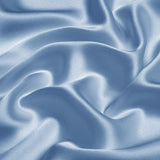 Coronet Blue 100% Pure Mulberry Silk Fabric 19mm Cut - to - Size Silk Fabric - NOCHKA