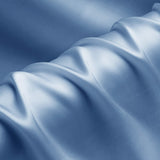 Coronet Blue 100% Pure Mulberry Silk Fabric 19mm Cut - to - Size Silk Fabric - NOCHKA