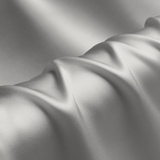 Dark Silver 100% Pure Mulberry Silk Fabric 19mm Cut - to - Size Silk Fabric - NOCHKA