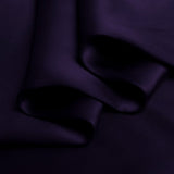 Deep Purple 100% Pure Mulberry Silk Fabric 19mm 44" Width Pre - Cut Silk Fabric - NOCHKA