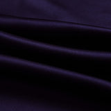 Deep Purple 100% Pure Mulberry Silk Fabric 19mm 44" Width Pre - Cut Silk Fabric - NOCHKA