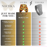 Fall Leaves Pure Silk Headband - NOCHKA