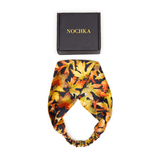 Fall Leaves Pure Silk Headband - NOCHKA