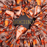 Fall Theme Pure Mulberry Silk Bonnet – Reversible & Durable - NOCHKA