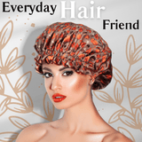 Fall Theme Pure Mulberry Silk Bonnet – Reversible & Durable - NOCHKA