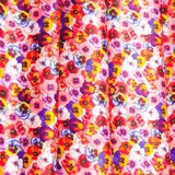 Floral #3 Print 100% Pure Mulberry Silk Fabric 19mm 54" Width Pre - Cut Silk Fabric - NOCHKA