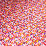 Floral #3 Print 100% Pure Mulberry Silk Fabric 19mm 54" Width Pre - Cut Silk Fabric - NOCHKA