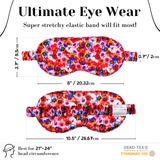 Floral Pure Silk Sleep Mask - NOCHKA
