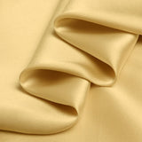 Gold 100% Pure Mulberry Silk Fabric 19mm 44" Width Pre - Cut Silk Fabric - NOCHKA