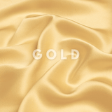 Gold Skinny Scrunchie – 100% Pure Mulberry Silk, Perfect for All Hair Types - NOCHKA
