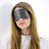 Graphite Pure Silk Sleep Mask - NOCHKA