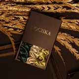 Green Shades of 3 Skinny Mulberry Silk Scrunchies | 100% Silk - NOCHKA