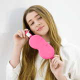 Hot Pink Pure Silk Sleep Mask - NOCHKA