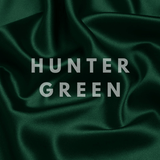 Hunter Green Ultra Skinny Scrunchie – 100% Pure Mulberry Silk, Perfect for All Hair Types - NOCHKA