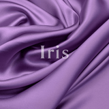 Iris & Black Pure Mulberry Silk Bonnet – Reversible & Durable - NOCHKA