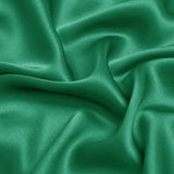 Jungle Green 100% Pure Mulberry Silk Fabric 19mm 44" Width Pre - Cut Silk Fabric - NOCHKA