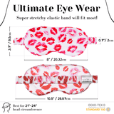 Kissed Pure Silk Sleep Mask - NOCHKA