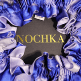 Lavender Indigo Pure Mulberry Silk Bonnet – Reversible & Durable - NOCHKA