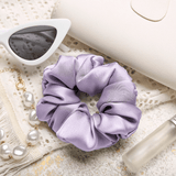 Lavender Regular Scrunchie – 100% Pure Mulberry Silk, Perfect for All Hair Types - NOCHKA