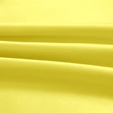 Lemon Yellow 100% Pure Mulberry Silk Fabric 19mm 44" Width Pre - Cut Silk Fabric - NOCHKA
