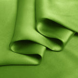 Lime 100% Pure Mulberry Silk Fabric 19mm 44" Width Pre - Cut Silk Fabric - NOCHKA