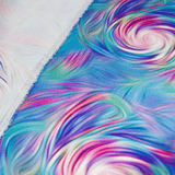 Lollipop Print 100% Pure Mulberry Silk Fabric 19mm 54" Width Pre - Cut Silk Fabric - NOCHKA